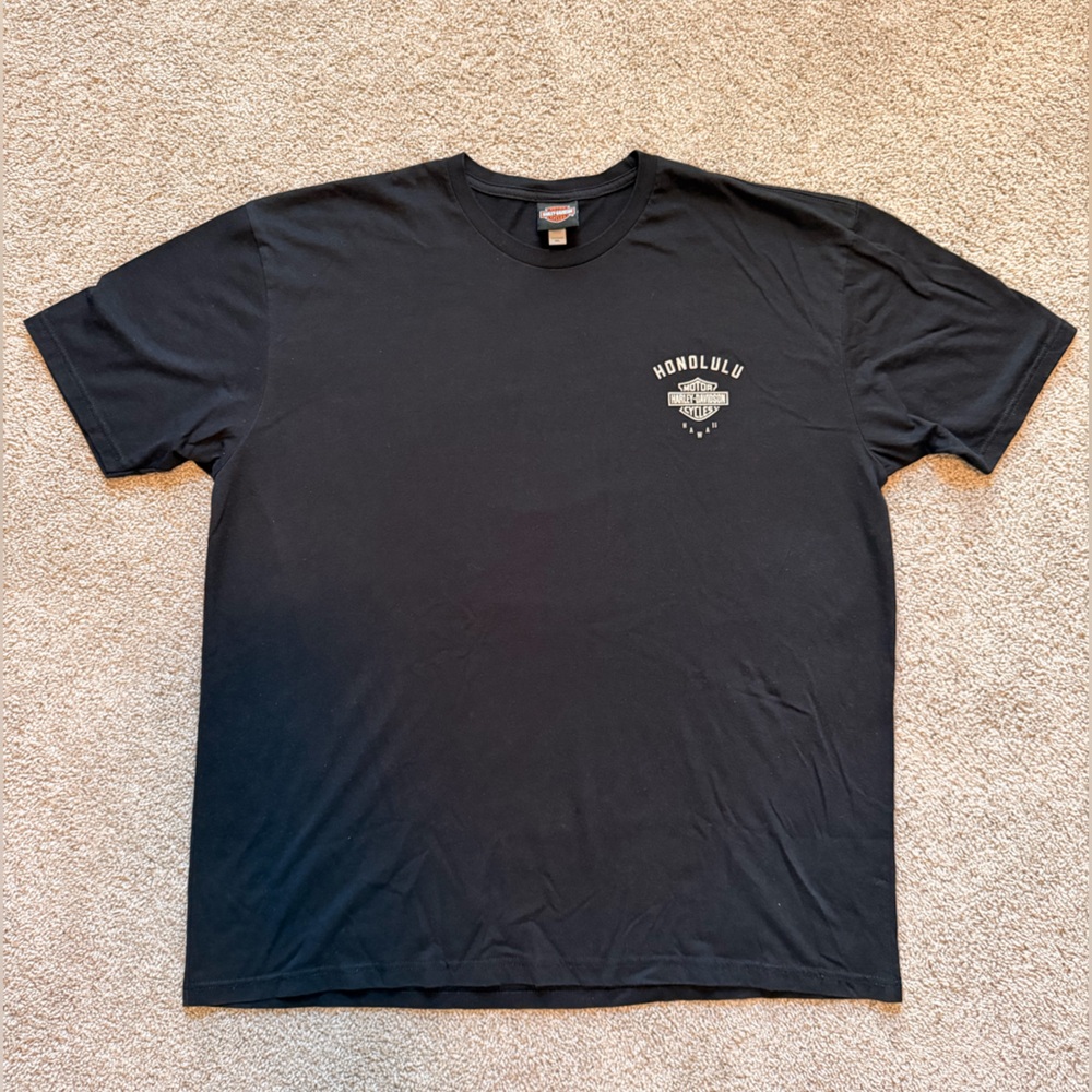 Harley Davidson, short sleeve Hawaii T-shirt XXL